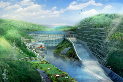 海东老挝南塔河1号水电站项目